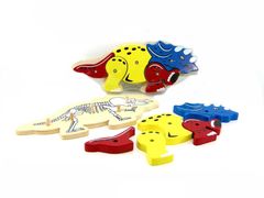 Dinosaur Puzzle With Skeleton IGO67