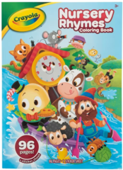 Colouring Book 96 Page Crayola Nursery Rhymes