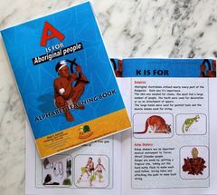 A is for Aborigine - A-Z Alpabet Learning Book (Aboriginal Life Information on Each Letter) 2770000795166