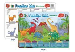 Practise Mat - Dinosaur 9314289032609