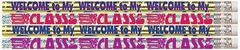 Pencils - Welcome To My Class  - Pk 10 MP424