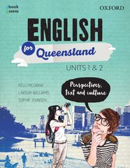 English for Queensland Units 1 & 2 Student book + obook assess