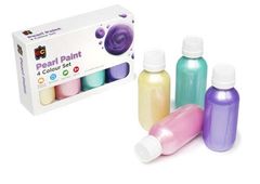 Rainbow Paint Pearl - Set of 4 x 100ml 9314289011239