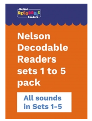 Nelson Decodable Readers sets 1 to 5 pack x 100