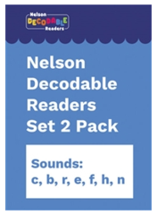 Nelson Decodable Readers Set 2 Pack x 20