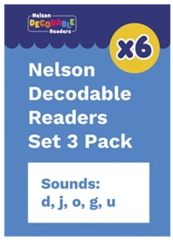 Nelson Decodable Readers Set 3 small group pack x 120