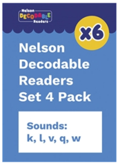 Nelson Decodable Readers Set 4 small group pack x 120