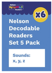 Nelson Decodable Readers Set 5 small group pack x 120