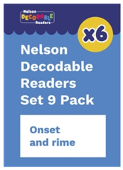 Nelson Decodable Readers Set 9 Small Group Pack X 60