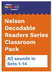 Nelson Decodable Readers Sets 1 to 14 Classroom Set Pack X 1260