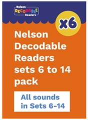 Nelson Decodable Readers Sets 6 to 14 Classroom Set Pack X 660