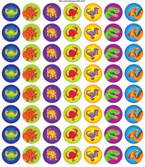 Stickers - Dinosaurs Mini Merit - Pk 280  9321862004083