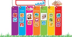 Weekly Activity Planner Magnetic Chart 9781943275236